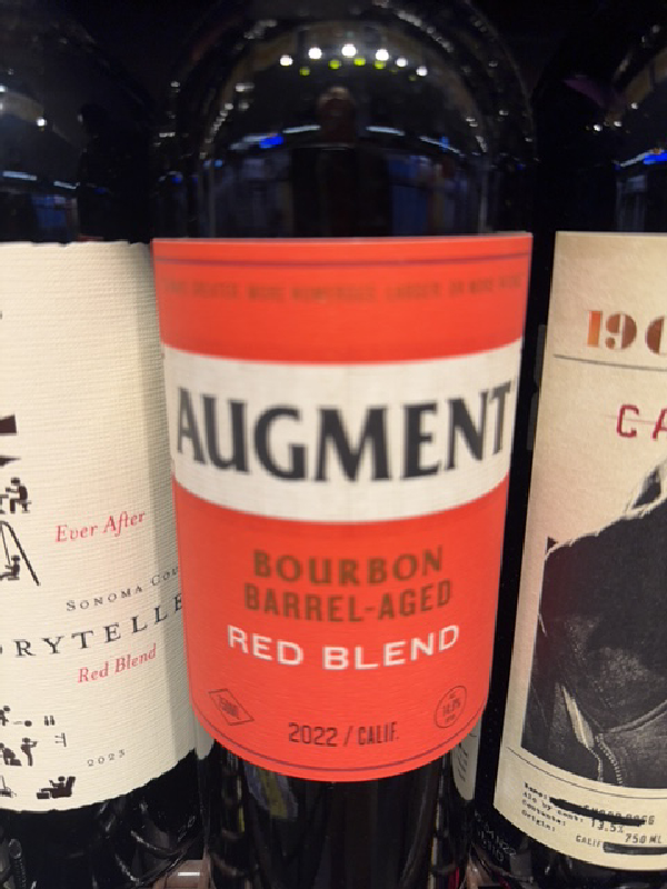 Augment Bourbon Barrel-Aged Red Blend - Image 1