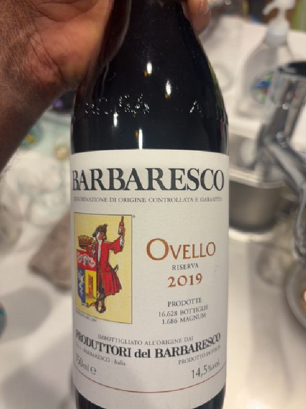 Barbaresco Ovello Riserva 2019 - Image 1