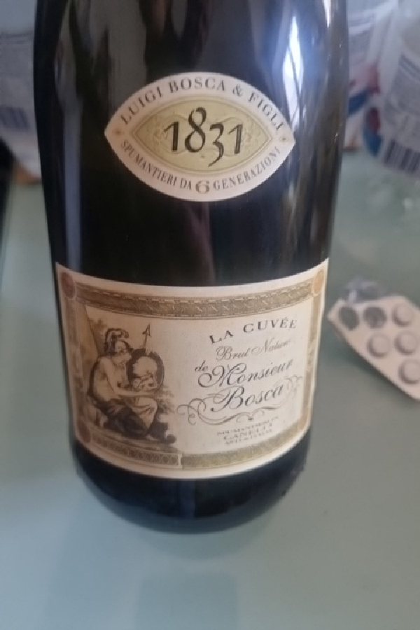 La Cuvée de Monsieur Bosca Brut Nature - Image 1
