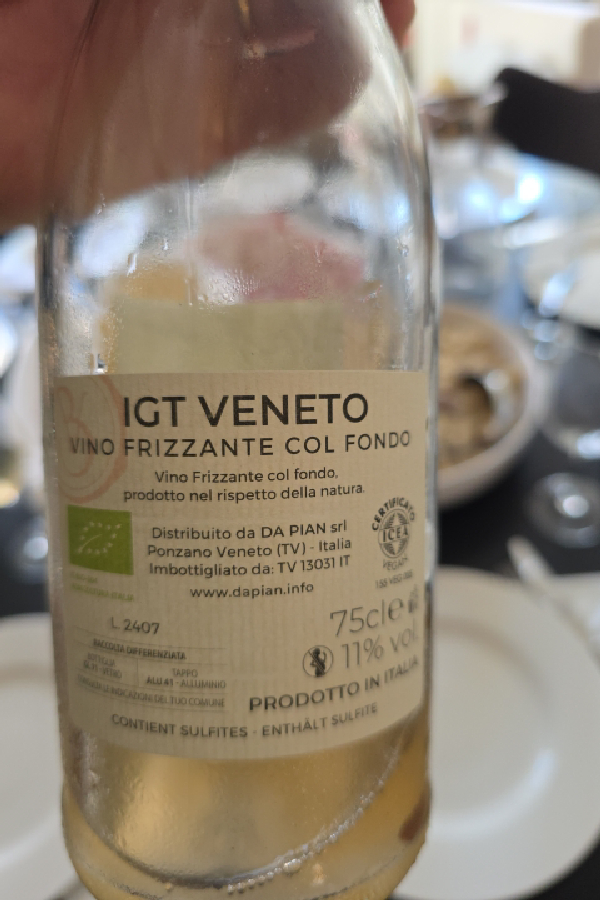 Vino Frizzante Col Fondo IGT Veneto - Image 1