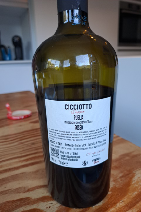 Cicciotto Doppio Puglia Rosso - Image 1