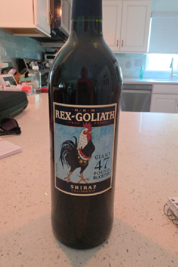 Giant 47 Pound Rooster Shiraz - Image 1
