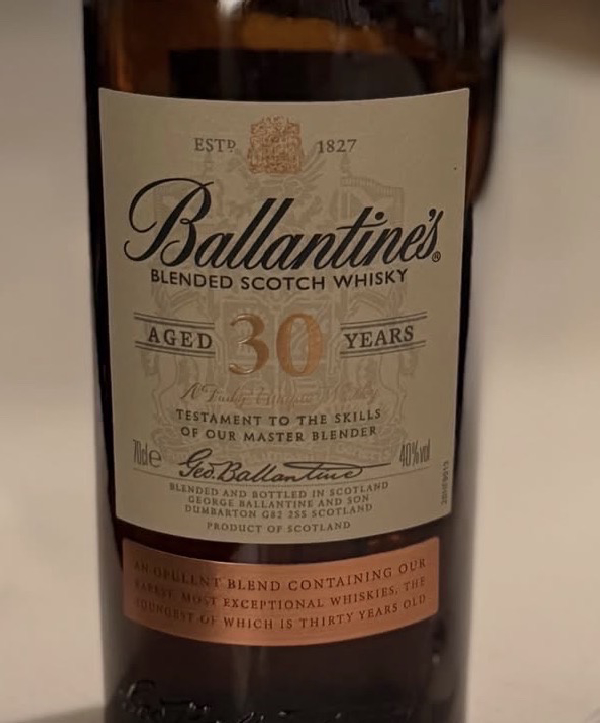 Ballantine's 30 Year Old Blended Scotch Whisky - Image 1