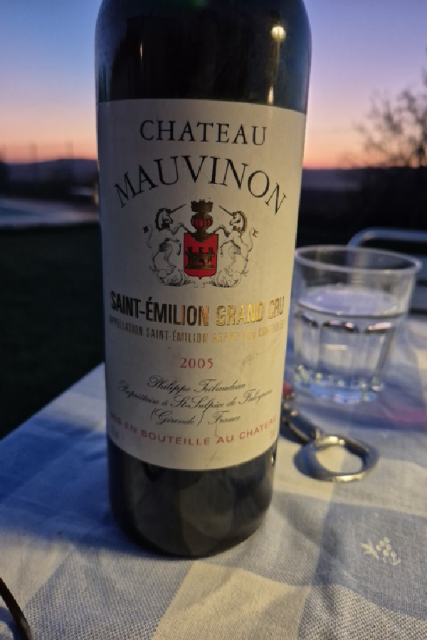Chateau Mauvinon Saint-Émilion Grand Cru 2005 - Image 1