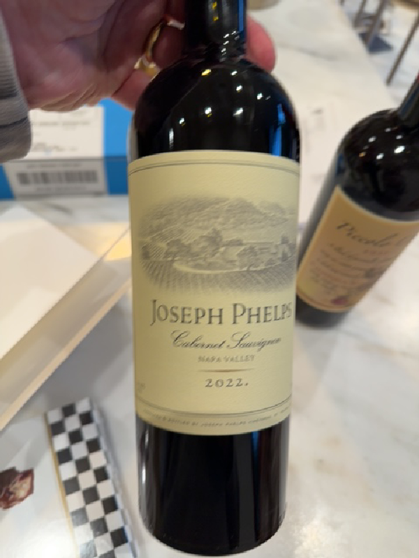 Joseph Phelps Cabernet Sauvignon Napa Valley - Image 1