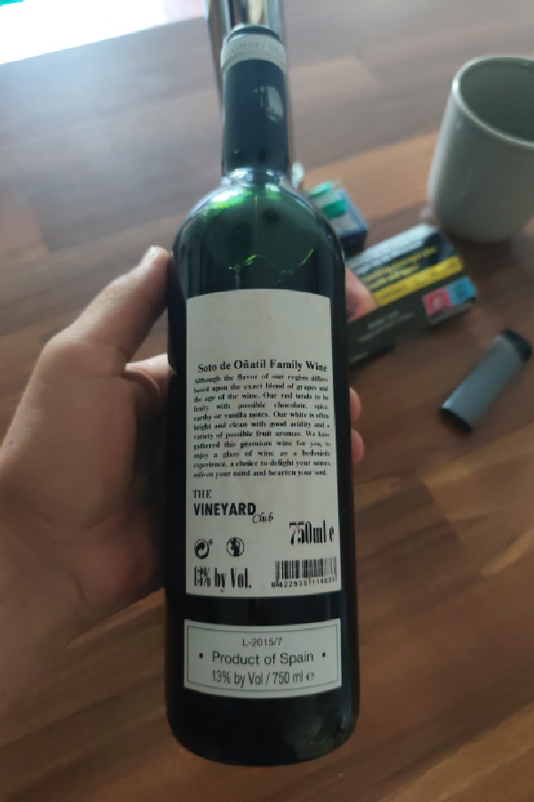 Soto de Oñatil Family Wine - Image 1