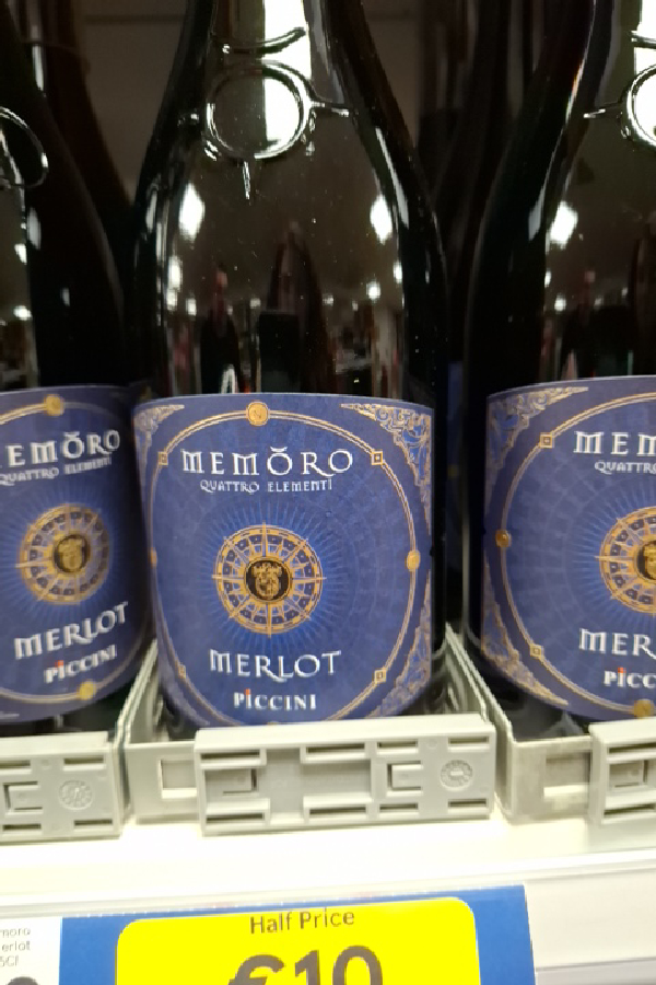 Memoro Quattro Elementi Merlot - Image 1