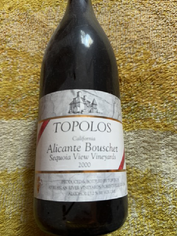 Sequoia View Vineyards Alicante Bouschet - Image 1