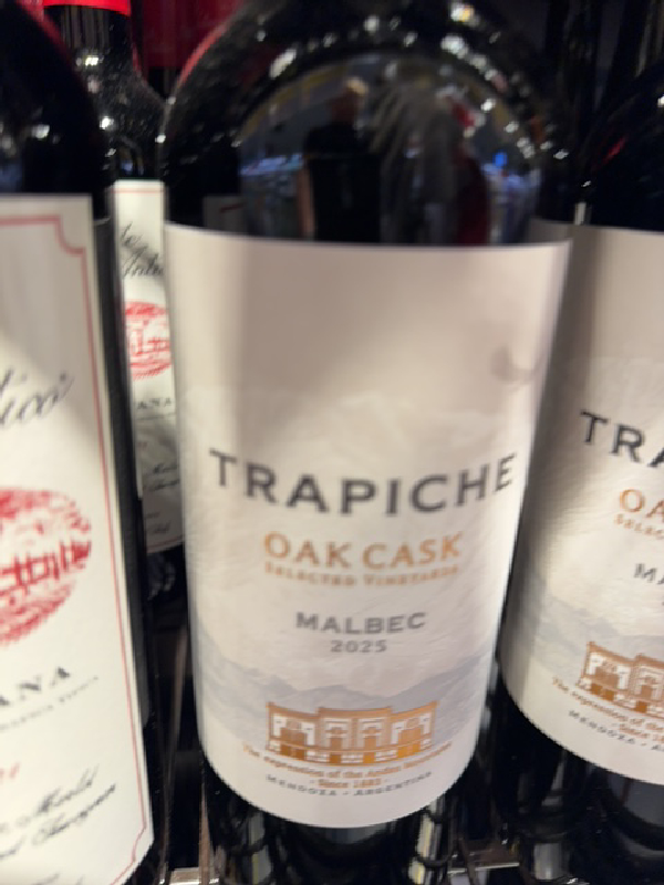 Oak Cask Malbec - Image 1
