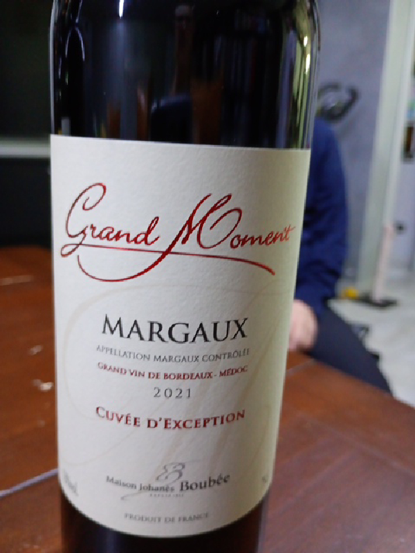 Grand Moment Cuvée d'Exception Margaux - Image 1