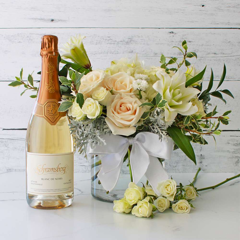 Wish Flower California Sparkling Rosé - Image 1