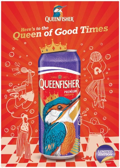 Kingfisher Strong Premium Beer - Image 1