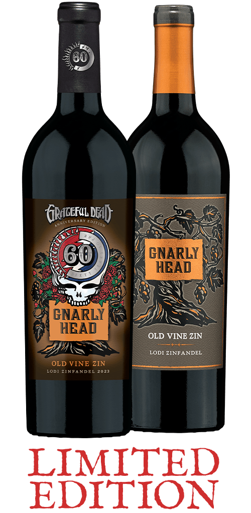 Gnarly Head Old Vine Zinfandel Grateful Dead 60th Anniversary Edition - Image 1