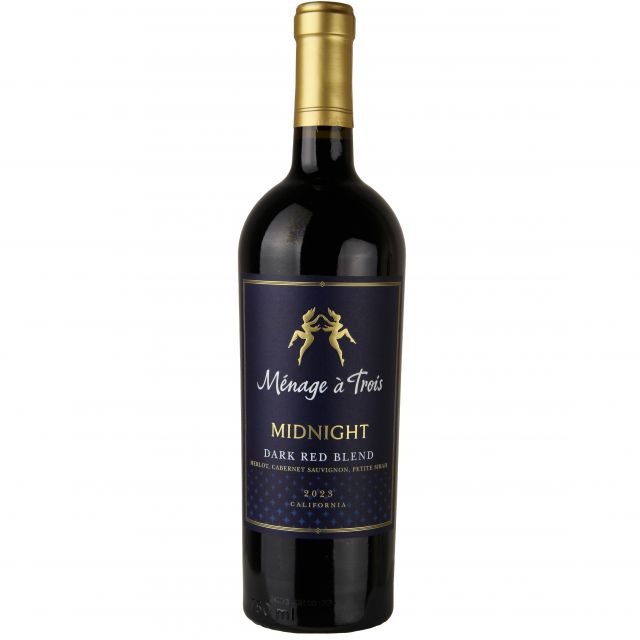 Ménage à Trois Midnight Dark Red Blend - Image 1