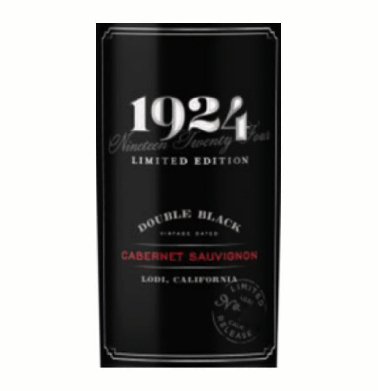 1924 Double Black Cabernet Sauvignon - Image 1