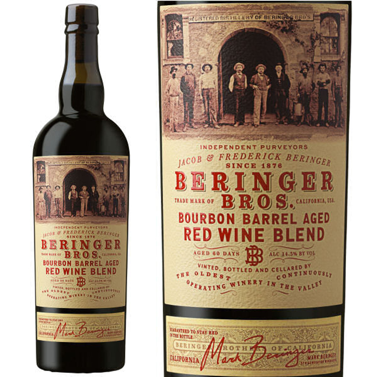 Beringer Bros. Rye Barrel Aged Red Blend - Image 1