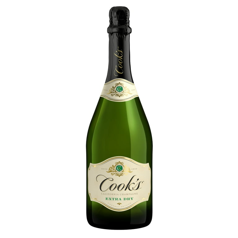 Cook's Extra Dry California Champagne - Image 1