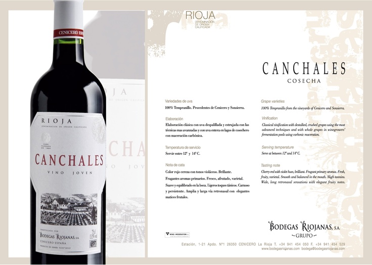 Canchales Vino Joven - Image 1