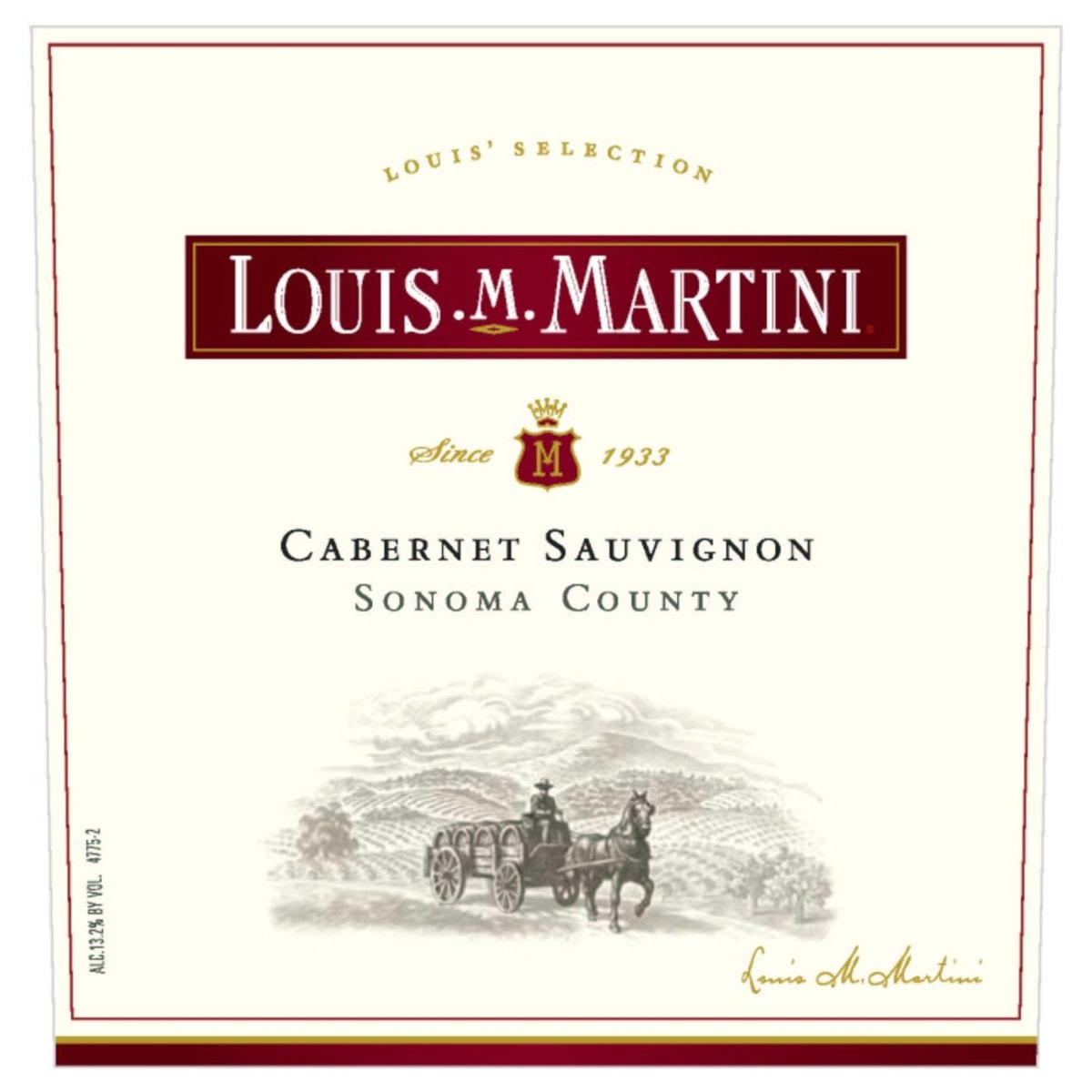 Cabernet Sauvignon Sonoma County 2007 - Image 1