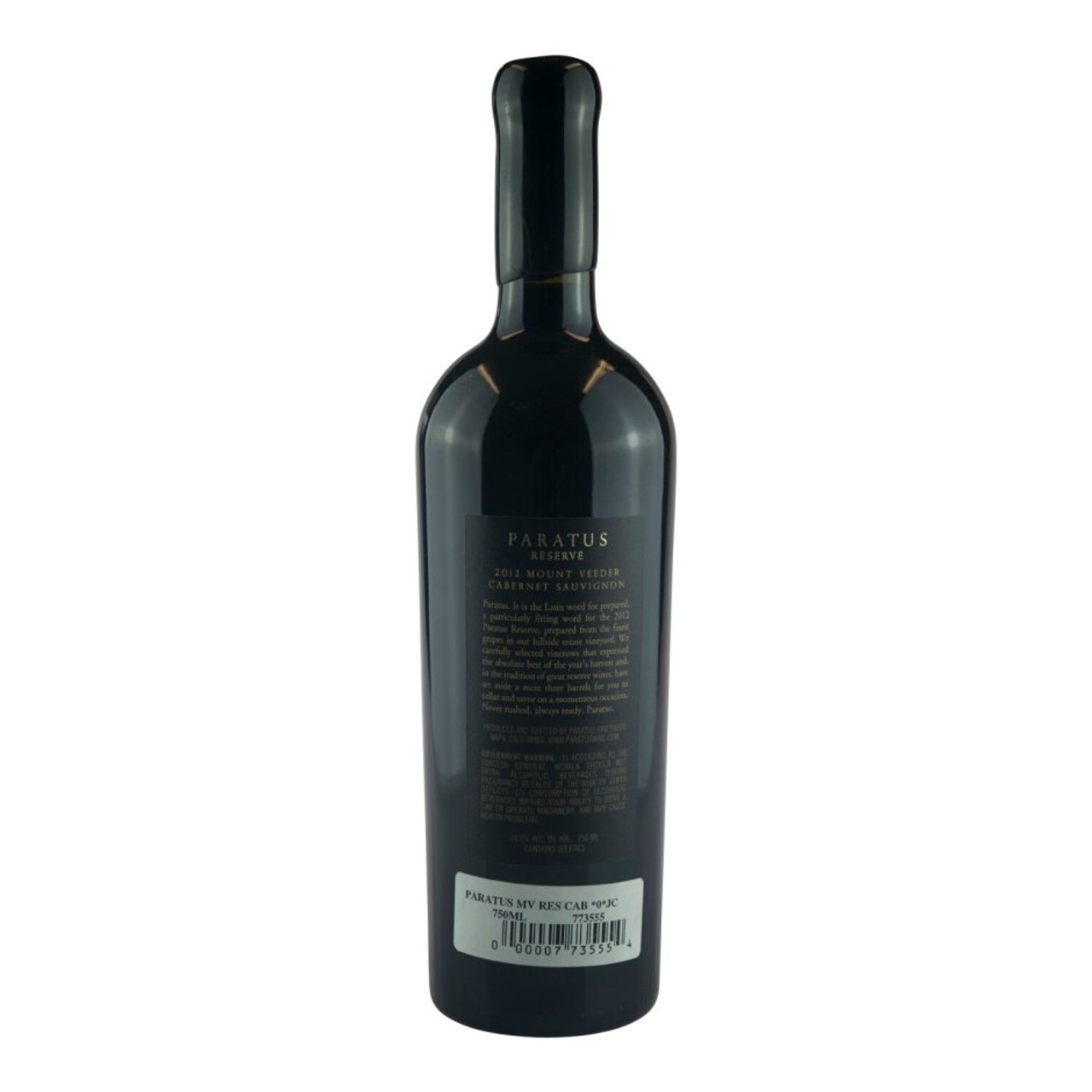 Paratus Reserve Cabernet Sauvignon - Image 1