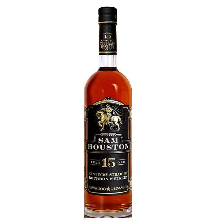 Sam Houston 15 Year Old Kentucky Straight Bourbon Whiskey - Image 1