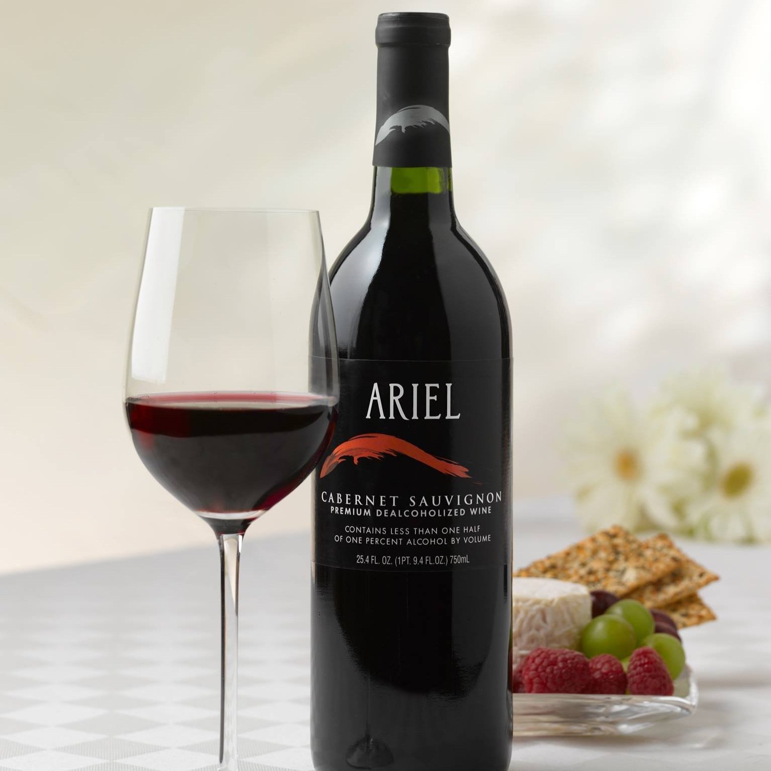 Ariel Cabernet Sauvignon Premium Dealcoholized Wine - Image 1
