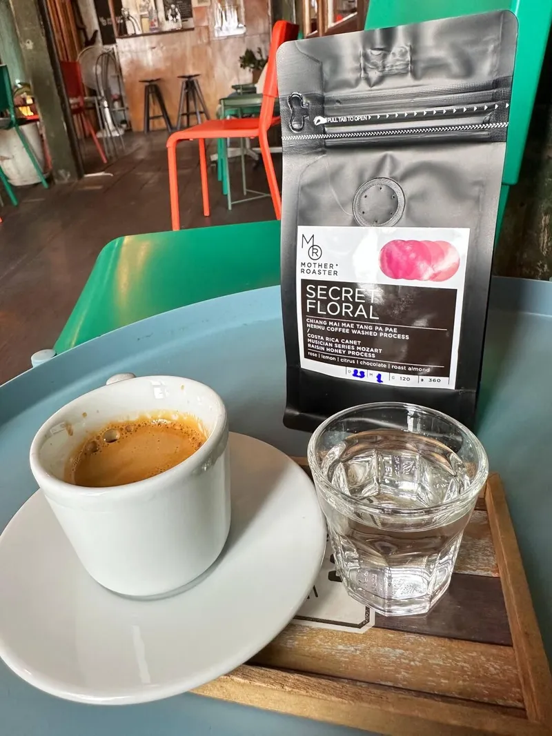 At Mother Roaster in Bangkok
