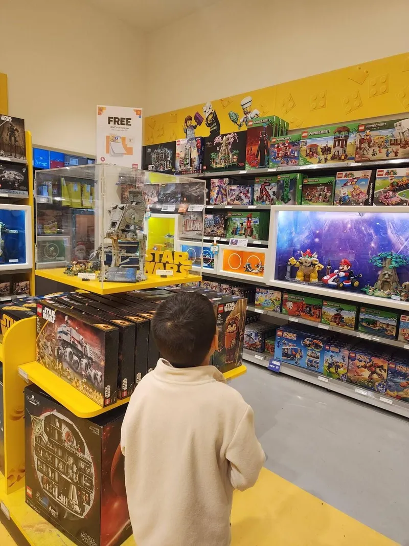 LEGO store joy, courtesy of Jaxon, photo 1 of 9