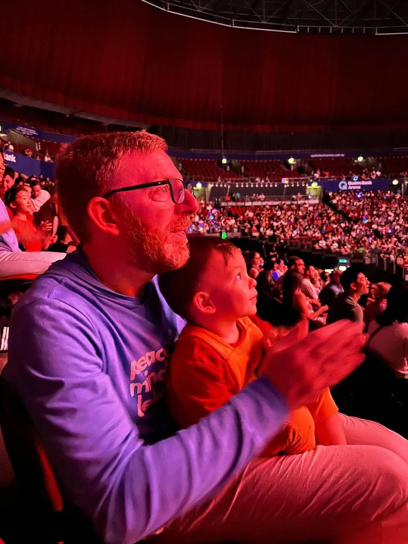 Ethan and Ericka's first concert, photo 3 of 7
