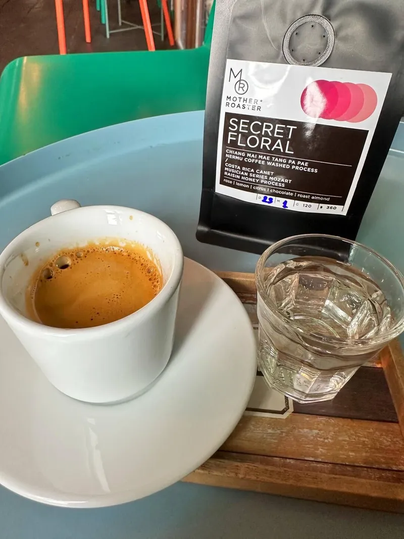 At Mother Roaster in Bangkok