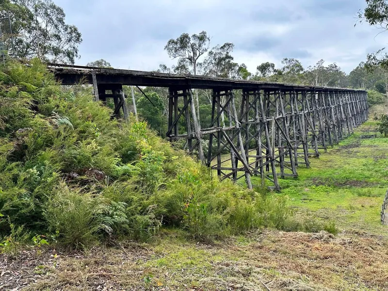 Stony Creek Trestle Bridge, photo 1 of 5