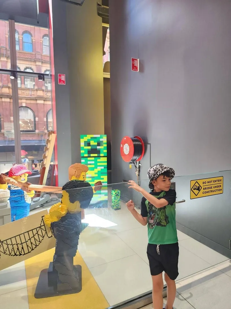 LEGO store joy, courtesy of Jaxon, photo 9 of 9