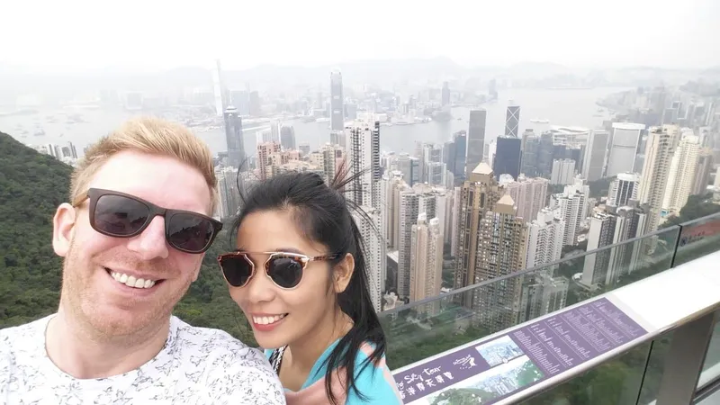 Up to Victoria Peak for a great view, photo 15 of 16