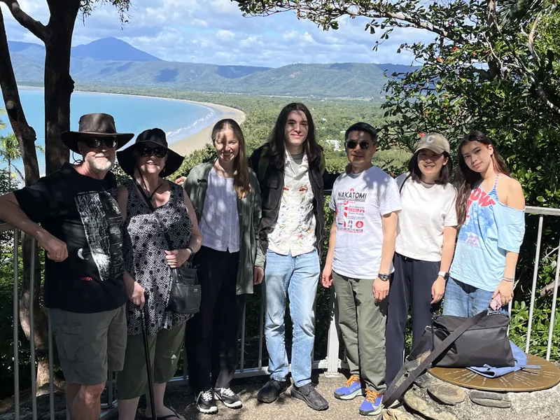 The group at the Flagstaff Hill lookout