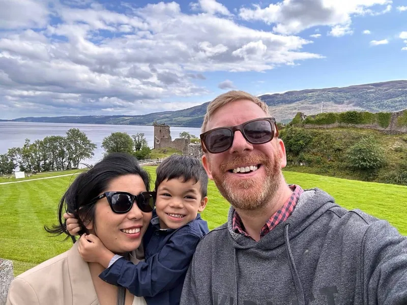 Urquhart Castle and the Loch Ness, photo 9 of 9