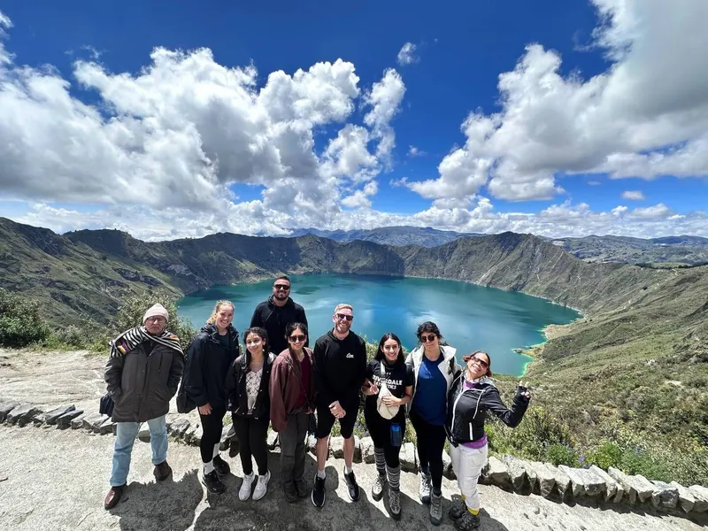 Quilotoa volcano climb, photo 3 of 9