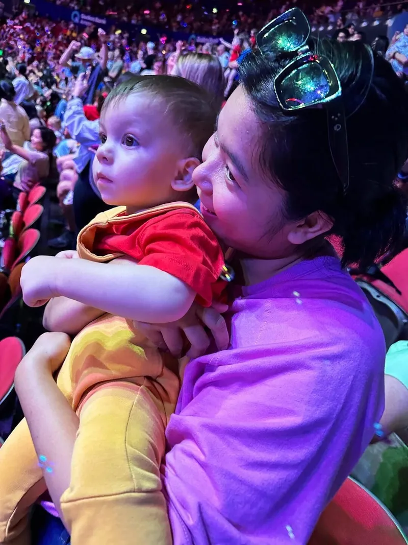 Ethan and Ericka's first concert, photo 6 of 7