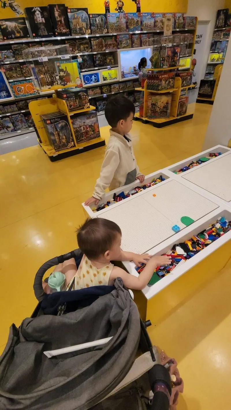 LEGO store joy, courtesy of Jaxon, photo 2 of 9