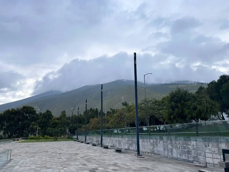 The clouds really roll in here in Quito, photo 2 of 2
