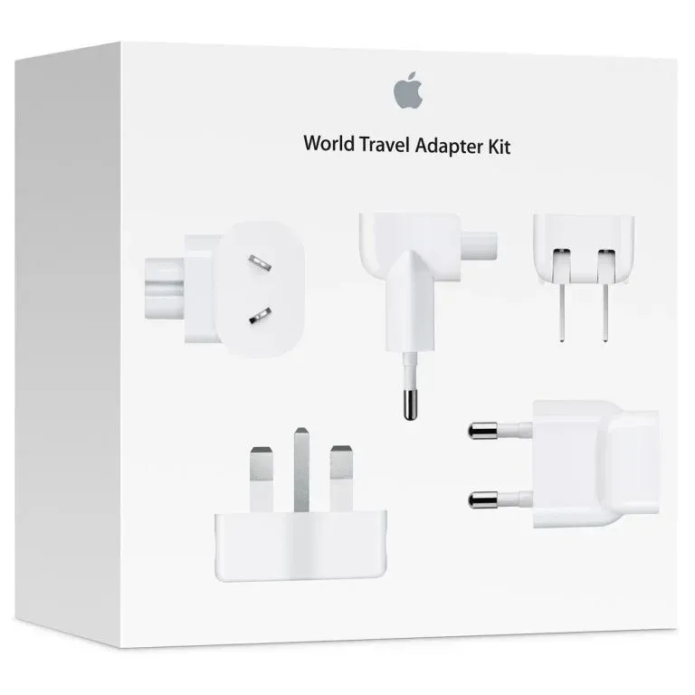 The Apple World Travel Adapter Kit box