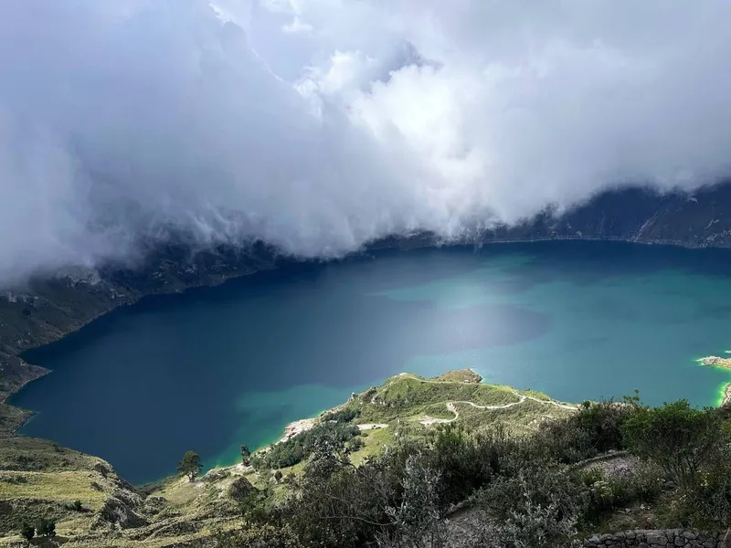 Quilotoa volcano climb, photo 9 of 9
