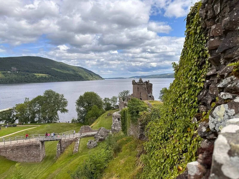 Urquhart Castle and the Loch Ness, photo 5 of 9