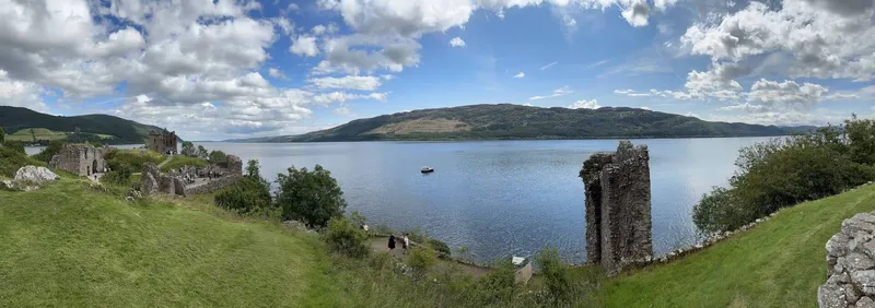 Urquhart Castle and the Loch Ness, photo 4 of 9