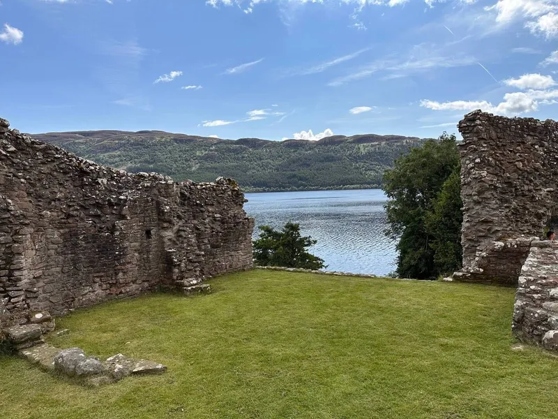 Urquhart Castle and the Loch Ness, photo 6 of 9