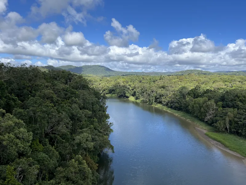 The Barron River from above, near Kuranda