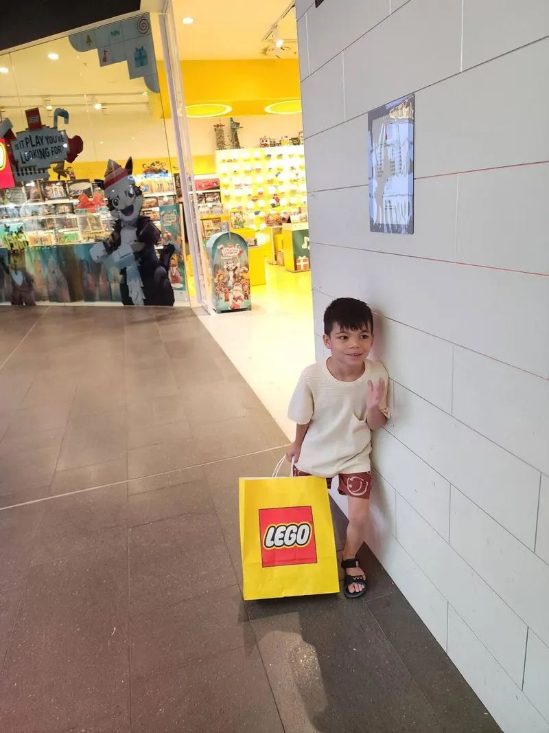 LEGO store joy, courtesy of Jaxon, photo 4 of 9