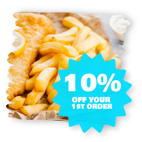 10% off your first order