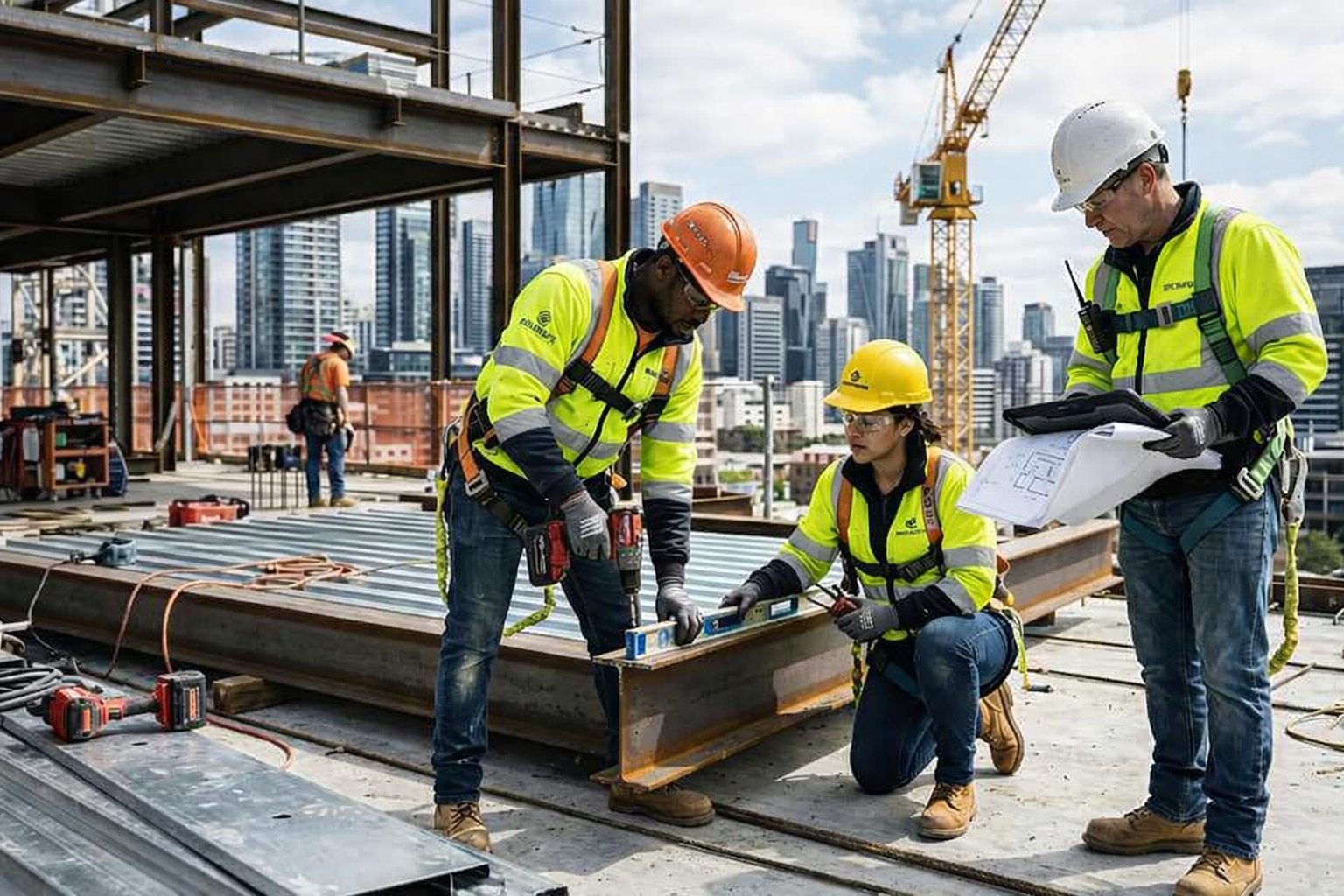 Construction workers