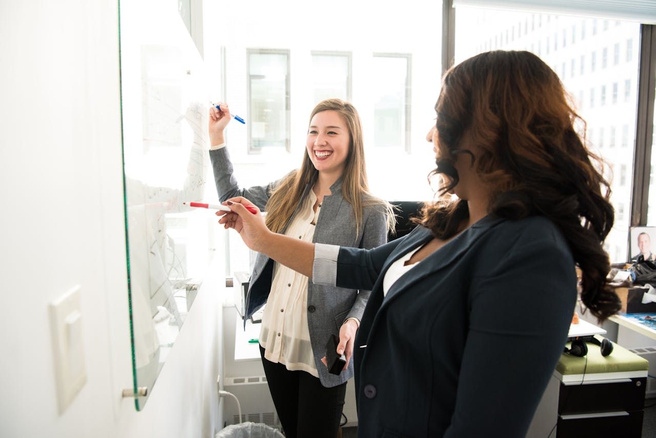 A Shieldly Premier team member helping a client