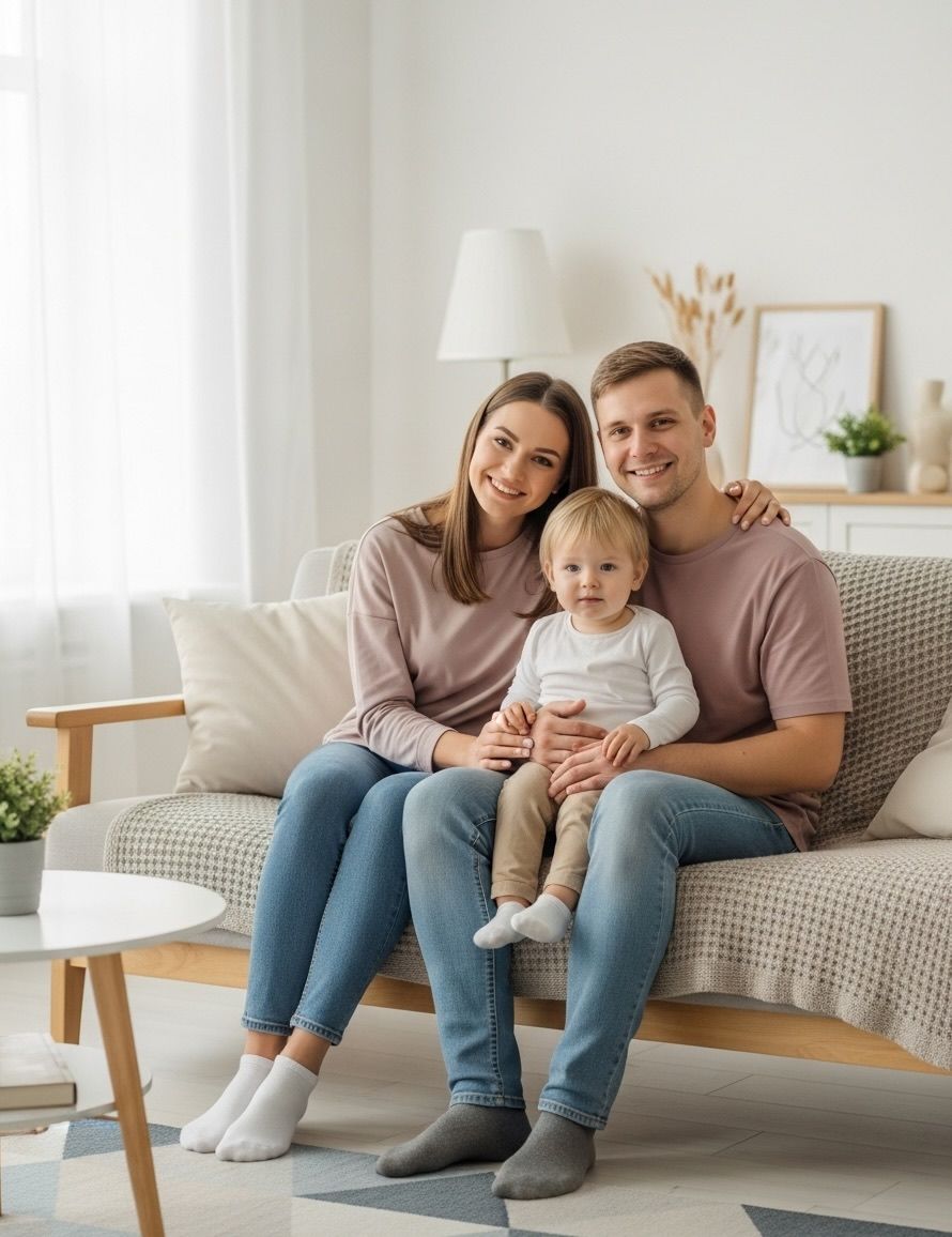 Huntington Beach family reviewing insurance coverage options